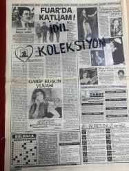 HAFTANIN SESİ GAZETESİ - DOĞUM GÜNÜ HEDİYESİ (TURKİSH - NEWSPAPER) - 13 EYLÜL 1985 - SAYI : 37 - TAM TAKIM 12 SAYFADIR -Hülya Avşar-Osman Hattat-Banu Alkan-Serpil Çakmaklı-Türkan Şoray-Hülya Koçyiğit-Kenan Kalav-Cüneyt Arkın-Gülşen Gürsoy-Arzu Okay-Fikret Hakan-Perihan Savaş-Rudolf Valentino-Kadir İnanır-Ömer Kavur-Zuhal Olcay-Neriman Köksal-Peyami Safa-Nazan Şoray-Deniz Akbulut-Kaya Çilingiroğlu-Lokman Kondakçı-Serbülent Sultan-Şerif Gören-Osman Şahin-Hülya Koçyiğit-Selim Soydan-Barış Manço-İbrahim Önsu-Agah Özgüç-Semra Özal-Samime Sanay-Turgut Özal-Gönül Öner-Ümit Tokcan-Zeynep Eken-Asım Eken-Filiz Ersürer-Sezer Soykan-Pınar Afşar-Kerim Afşar-Talat Bulut-Mehtap Arif-Cim Bom Arif-Ajda Pekkan-İlker Akkaya-Selda Alkor-Ret Akor-Metin Deniz-Aydan Akın-Kaya Çilingiroğlu-Lokman Kondakçı-Sevtap Çetinkale-Fatma Belgen-Özcan Tekgül-İbrahim Tatlıses-Ülkü Söylemezoğlu