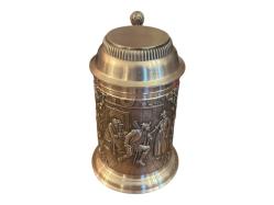 Almanya Üretimi Damgalı Komple Zin Kurşundan Tankart 16 cm yüksekliğinde