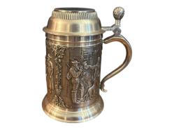 Almanya Üretimi Damgalı Komple Zin Kurşundan Tankart 16 cm yüksekliğinde