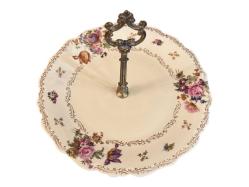 Fransız Limoges Porselen Sunum Tabağı 25 cm çapında