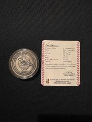 2000 Yılı Sabiha Gökçen İlk Kadın Pilotumuz Darphane Gümüş Hatıra Parası Sertifikalı