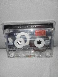 Kaset Yaşar Kurt sokak şarkıları albümü.  Orijinal kırmızı bandrollü dönem baskı albüm, sorunsuz çalışıyor koleksiyonluk