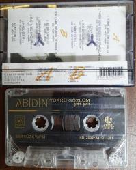 ABİDİN TÜRKÜ GÖZLÜM-YAR YAR KASET İKİNCİ ELDİR