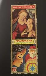 Ekvator Ginesi Pulu - Equatorial Guinea Stamp - Postadan Geçmiş Pul Filateli - DAMGALI -  Lucas Cranach -Meryem Ana ve Çocuk İsa tablosu temalı noel pulu , 15 PARA - YABANCI PULLAR - NOSTALJİK DOĞUM GÜNÜ HEDİYESİ