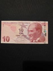 9.EMİSYON F SERİSİ 10 TL ÇİL