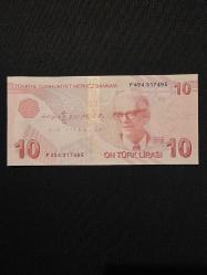 9.EMİSYON F SERİSİ 10 TL ÇİL