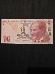 9.EMİSYON F SERİSİ 10 TL ÇİL