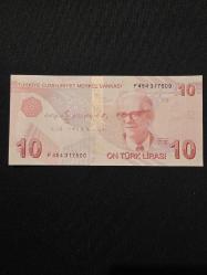 9.EMİSYON F SERİSİ 10 TL ÇİL