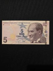 9.EMİSYON F SERİSİ 5 TL ÇİL