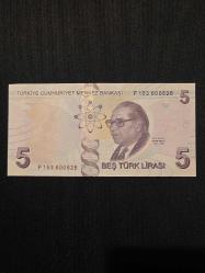 9.EMİSYON F SERİSİ 5 TL ÇİL