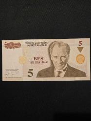 8. Emisyon 5 YTL A Serisi Çil