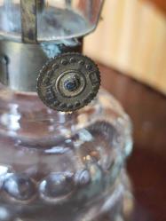 Antika Belçika Gaz Lambası