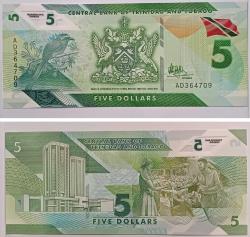 TRİNİDAD ve TOBAGO 5 DOLAR ÇİL