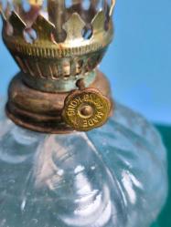 Antika Hong Kong Gaz Lambası