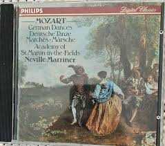 CD / MOZART GERMAN DANCES  NEVILLE MARRINER
