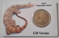 2015 Çöl Varanı Hayvanlar Serisi Darphane Hatıra Parası