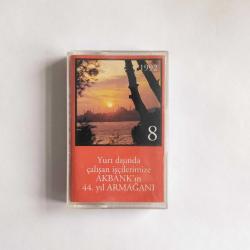 AKBANK ARMAĞANI 8 - Arabesk ve T.S. Müzikleri - Alman Baskı Kaset