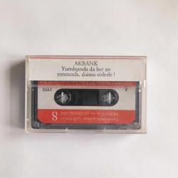 AKBANK ARMAĞANI 8 - Arabesk ve T.S. Müzikleri - Alman Baskı Kaset