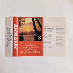 AKBANK ARMAĞANI 8 - Arabesk ve T.S. Müzikleri - Alman Baskı Kaset