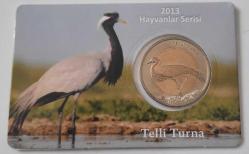 2013 Telli Turna  Hayvanlar Serisi Darphane Hatıra Parası