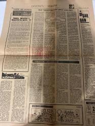 DÜNYA GAZETESİ - DOĞUM GÜNÜ HEDİYESİ (TURKISH NEWSPAPPER) - 21 KASIM 1968 - SADECE TEK YAPRAKTIR -Çağlayangil-Bilgehan-Turgut-Falih Rıfkı Atay-Raşit Dilberge-Robert Bellinger-Mahmut Çalay-Panagulis-NATO’nun faydası bir kere daha anlaşıldı-OECD ile ilişkilerimiz olumlu bir gelişme gösterdi-Milli hedefler yürüyüşü yapıldı-Turgut Kalkınma hızı yüzde 6,8-Teşebbüsler sonuç vermezse Panagulis bu sabah idam edilecek-Borsalarda dün muamele olmadı-Sinemacılar zam peşinde-Ziraat Bankası 7,6 milyon kredi verdi-Sivil havacılığımızın genel sorunları-Polonya Macaristan ve Bulgaristan’da partiler-Tarihi bir uyarma-Dışardan-Pratik Bilgiler-Köprü-Dil Çat-Bozz