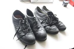 VİNTAGE 2 ADET AYAKKABI 2 SIDE ORJINAL BIRI LACOSTA  (ANTIK KOLİ 25