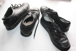 VİNTAGE 2 ADET AYAKKABI 2 SIDE ORJINAL BIRI LACOSTA  (ANTIK KOLİ 25