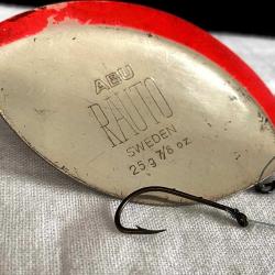 1970, İsveç Üretimi Vintage ABU RAUTO 25 gr Kaşık Yem