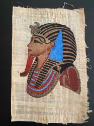 4 Adet Vintage Gerçek Papirüs