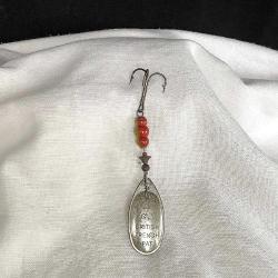 1960 Fransız Mepps Aglia No:4 Antika Balık Yemi (Spinner)