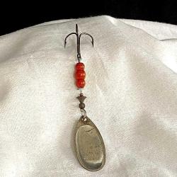 1960 Fransız Mepps Aglia No:4 Antika Balık Yemi (Spinner)