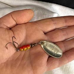 1960 Fransız Mepps Aglia No:4 Antika Balık Yemi (Spinner)