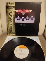 AEROSMITH - Rocks  1976 Japonya Basım LP Plak - Obi'li
