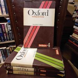 OXFORD ANSİKLOPEDİK SÖZLÜK İNGİLİZCE-TÜRKÇE - 4 CİLT TAKIM - İKİNCİ EL