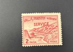 Pakistan Pulu - Pakistan Stamp - Postadan Geçmiş Pul Filateli - Hayber Geçidi Temalı Pul  , 2 PARA - YABANCI PULLAR -NOSTALJİK DOĞUM GÜNÜ HEDİYESİ