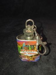 Vintage Las Vegas Anahtarlık mini matara