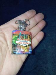 Vintage Las Vegas Anahtarlık mini matara