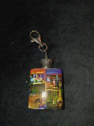 Vintage Las Vegas Anahtarlık mini matara