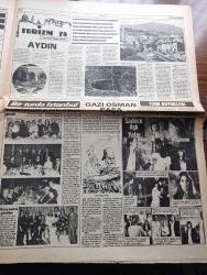 İstanbul Gazetesi - Turkish Newspaper - 20 Mayıs 1978 - yavru vatan Kıbrıs'ta ve tüm yurtta 19 Mayıs coşkuyla kutlandı - solcular İnönü stadını bombaladı - Ankara'da bir lise öğrencisi yaralandı - 59 yıl önce Ata'nın ayak bastığı Samsun en mutlu gününü yaşadı - RCD bölgesel planlama konseyi Ankara'da toplandı fotoğraf - İnönü stadında yapılan 19 Mayıs gösterilerinden bir an fotoğraf - Yunanistan'a uyardık tahrik edici hareketlerden kaçınız fotoğraf - Merterliler şehir suyuna kavuştu fotoğraf - Aldo Moro'nun katili tespit edildi - eski milli güreşçi Burhan Gürkan Tavla şampiyonu oldu - burç falınız - sonsuz fedakarlık Florance Nightingale'in öyküsü - Hitler ve öyküsü - Türk büyükleri Gazi Osman Paşa - Beşiktaş Adanaspor ile karşılaşıyor - Cruyff'suz Hollanda Arjantin'e ümitli gidiyor - Brezilya'nın arjantin'deki en büyük kozu Zico fotoğraf - Fenerbahçe Yarın şampiyonluk turu atacak - Ankara'dan bir yıldız daha geldi Gönül Özben fotoğraf - modacılar çiçekten bir türlü vazgeçemiyor foto