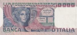Koleksiyon ürünü İtalya 50.000 Lire 1977 Çil