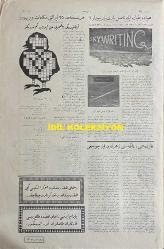 Osmanlıca Resimli Hafta Dergisi-Gazetesi, Orijinal Dönem Basım, (Ottoman Magazine-Newspaper-Journal Illustré) - 20 Nisan 1925 - Sayı: 37 - Rumi: 20 Nisan 1341 - 