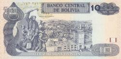 Bolivya, 10 Bolivianos (2015) ÇİL