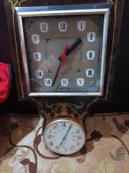 Alman termometre ve barometre saat