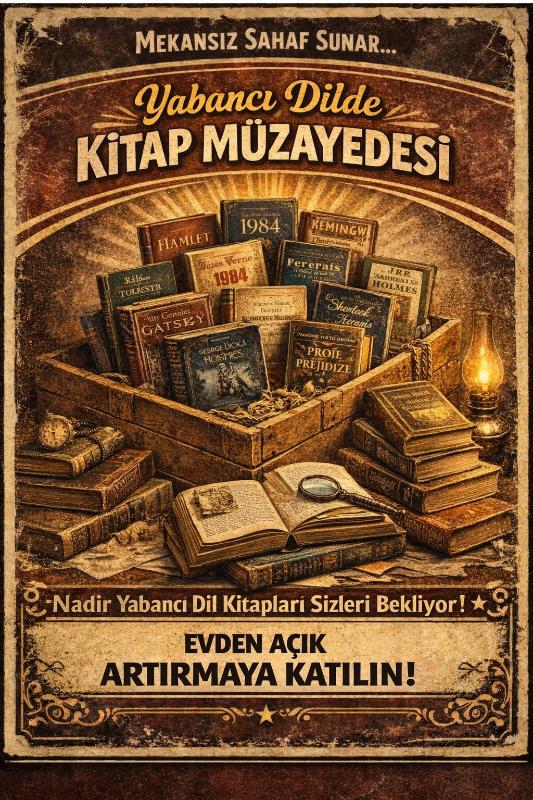 Yabancı Dil Kitapları Müzayedesi