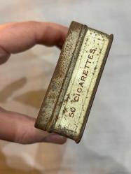 Eski Türk teneke kutu