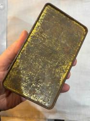 Eski Türk teneke kutu