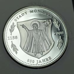 Münih 850. Yıl Hatıra Gümüş Madalyon