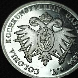 Franz Mergelsberg Hatıra Gümüş Madalyon