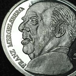 Franz Mergelsberg Hatıra Gümüş Madalyon