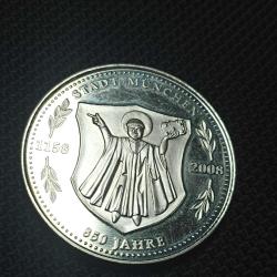 Münih 850. Yıl Hatıra Gümüş Madalyon